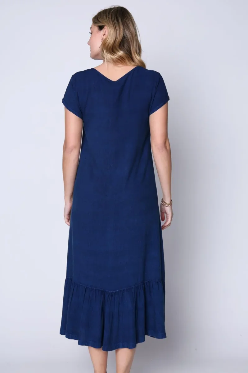 Vestido Fran Azul Eclipse - Imagen 3