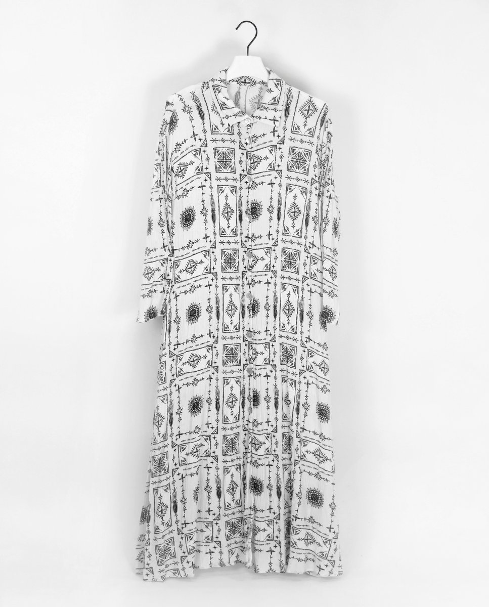 Vestido Camisero Estampado Tenerife - Imagen 5