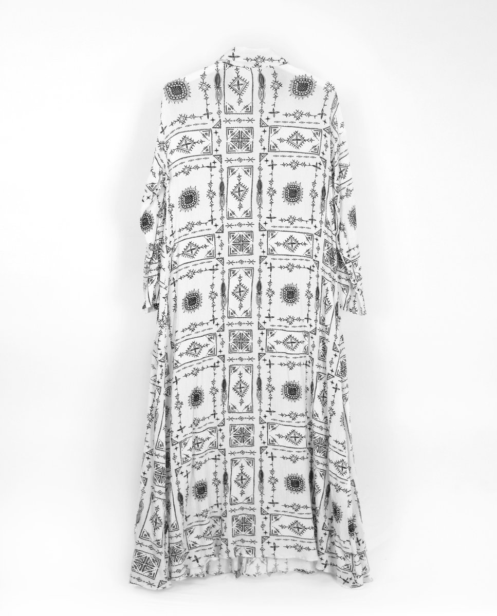 Vestido Camisero Estampado Tenerife - Imagen 6