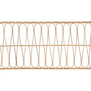 Cabecero bambú y ratán natural (161 cm)