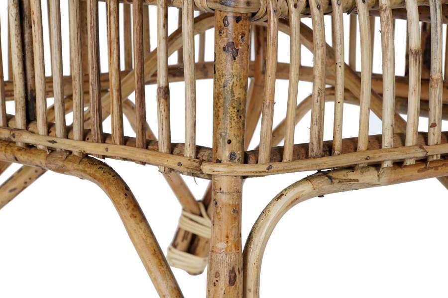Sillón artesanal en ratán natural - Imagen 7