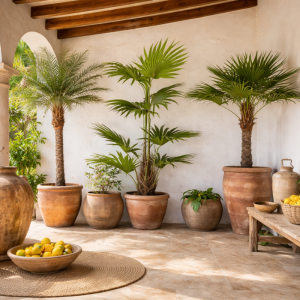Palmera Datilera Artificial Realista para Interior
