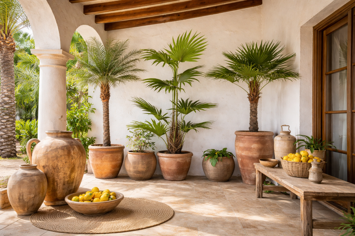 Palmera Artificial Trachycarpus Realista 205 cm - Imagen 2