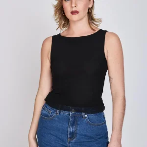 Polera Mesh Escote Bote Amy Negro ATR by Eclipse