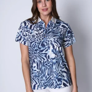 Polera Sandra Azul Woman