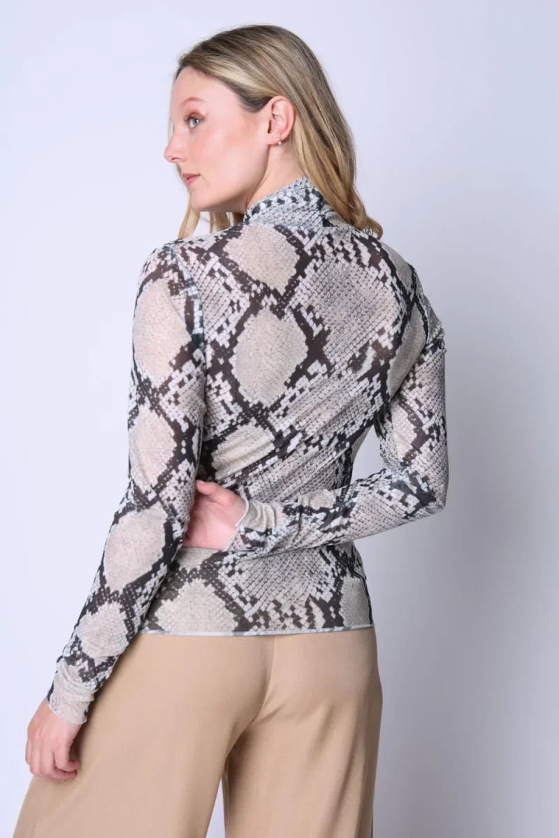 Polera Vicky Gris Eclipse - Imagen 2