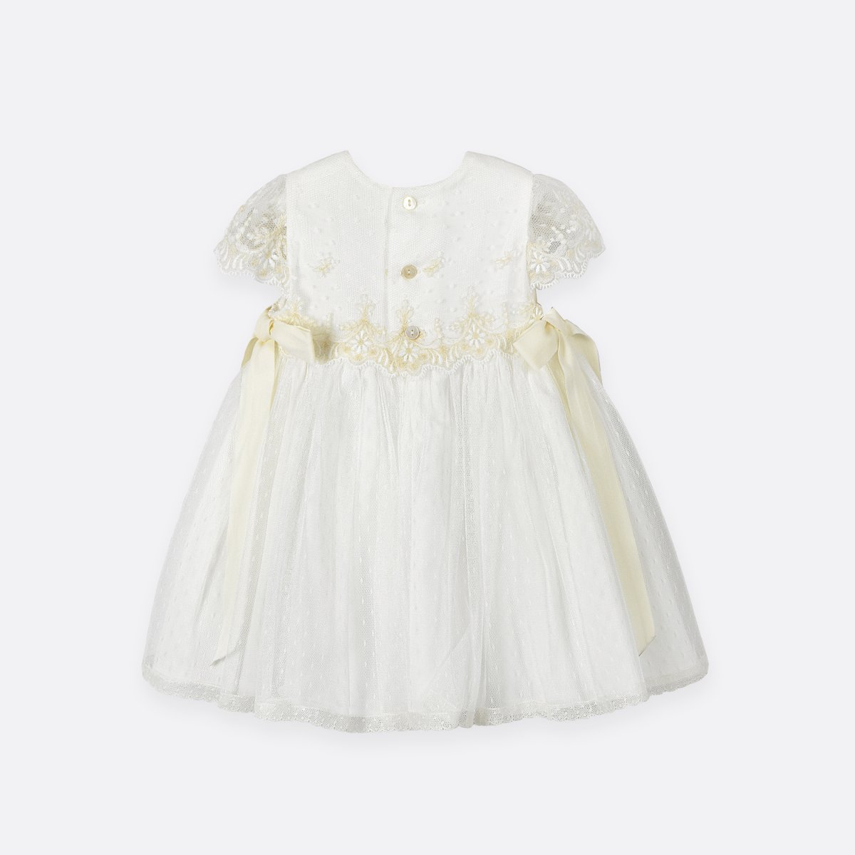Vestido bebé Vintage Margarita - Imagen 4