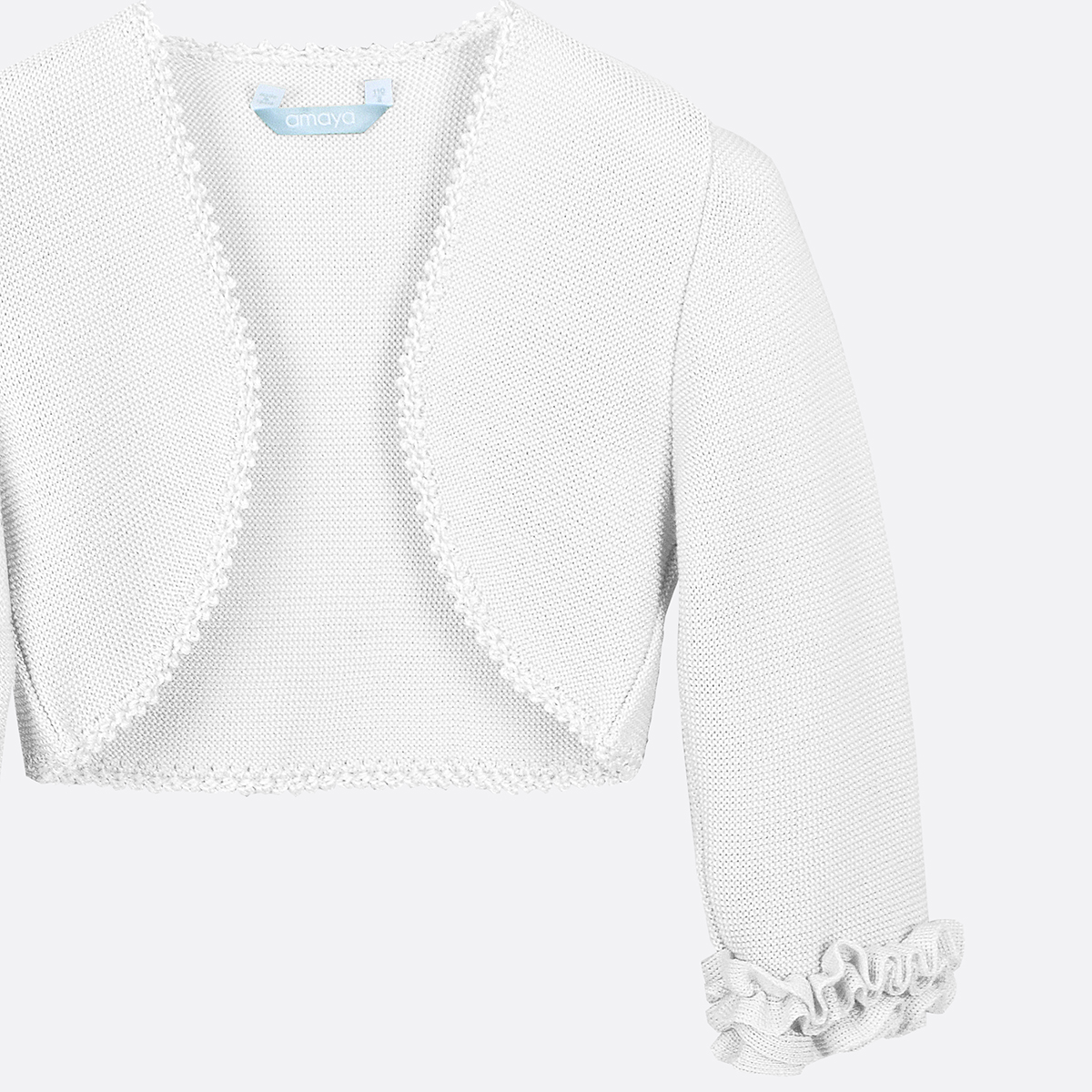 Bolero Niña Ruffle - Imagen 4