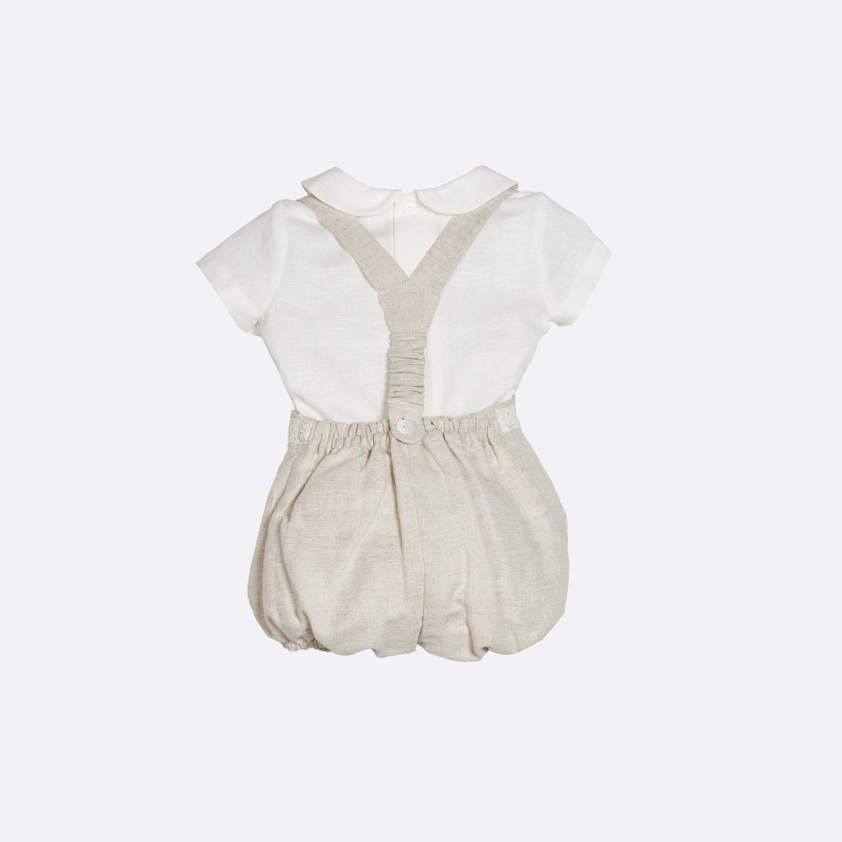 Conjunto Peto Niño Little Linen - Imagen 4
