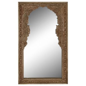 Espejo MDF Cristal Tallado Natural