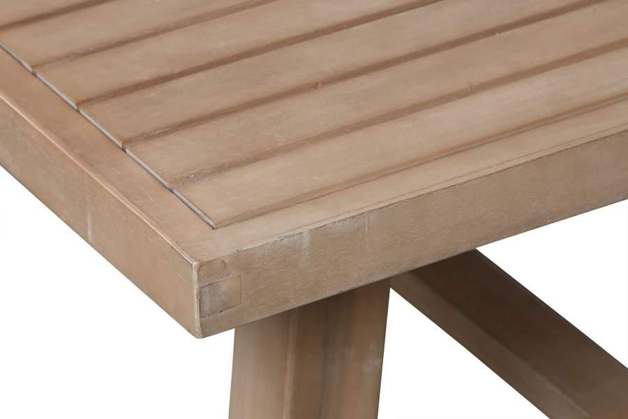 Set salón acacia y cuerda marrón (138 cm) - Imagen 6