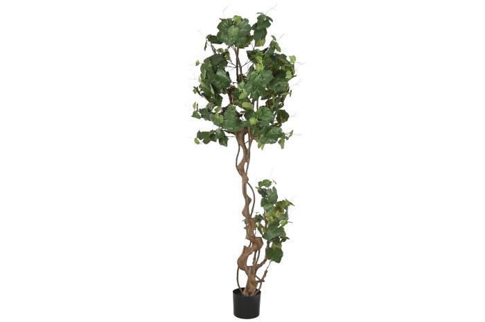 Planta Artificial Parra con Uvas Realista 180 cm