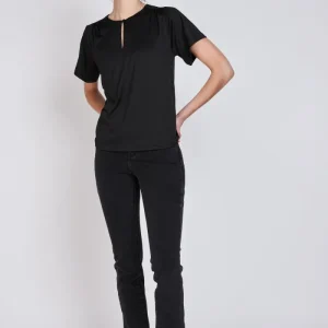 Polera Manga Campana Gala Negro Woman by Eclipse
