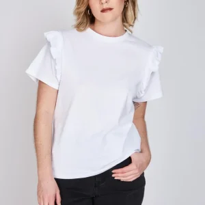 Polera Vuelos Roma Blanco Eclipse