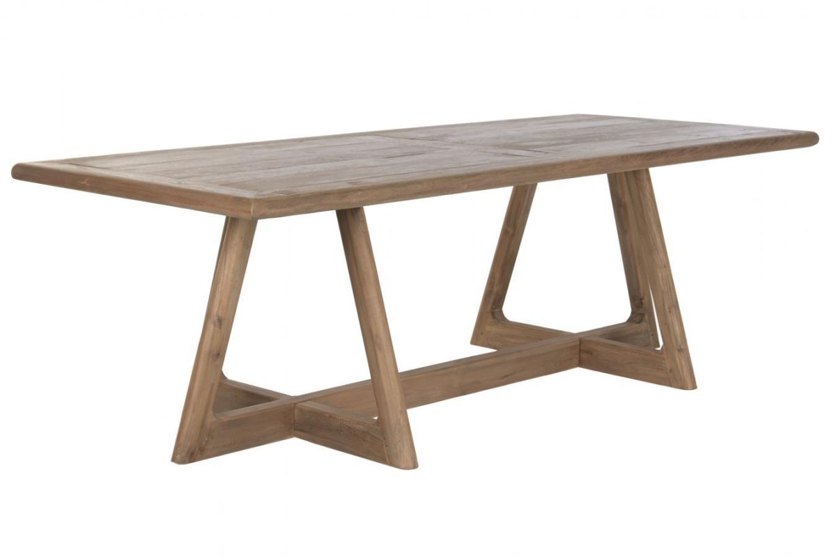 Mesa de Comedor de Teca Reciclada Fjord - Imagen 2