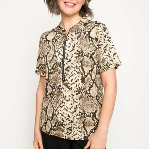 Blusa Lina Beige Woman by Eclipse