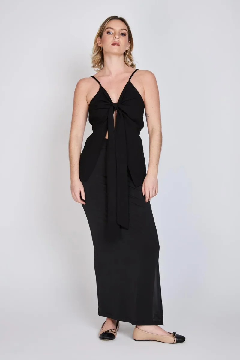 Blusa Nudo Matilde Negro ATR by Eclipse - Imagen 5