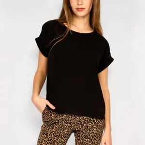 Blusa Botones Espalda Mane Negro