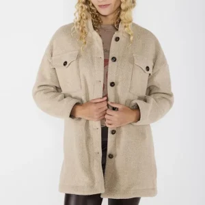 Chaquetón Camila Crudo