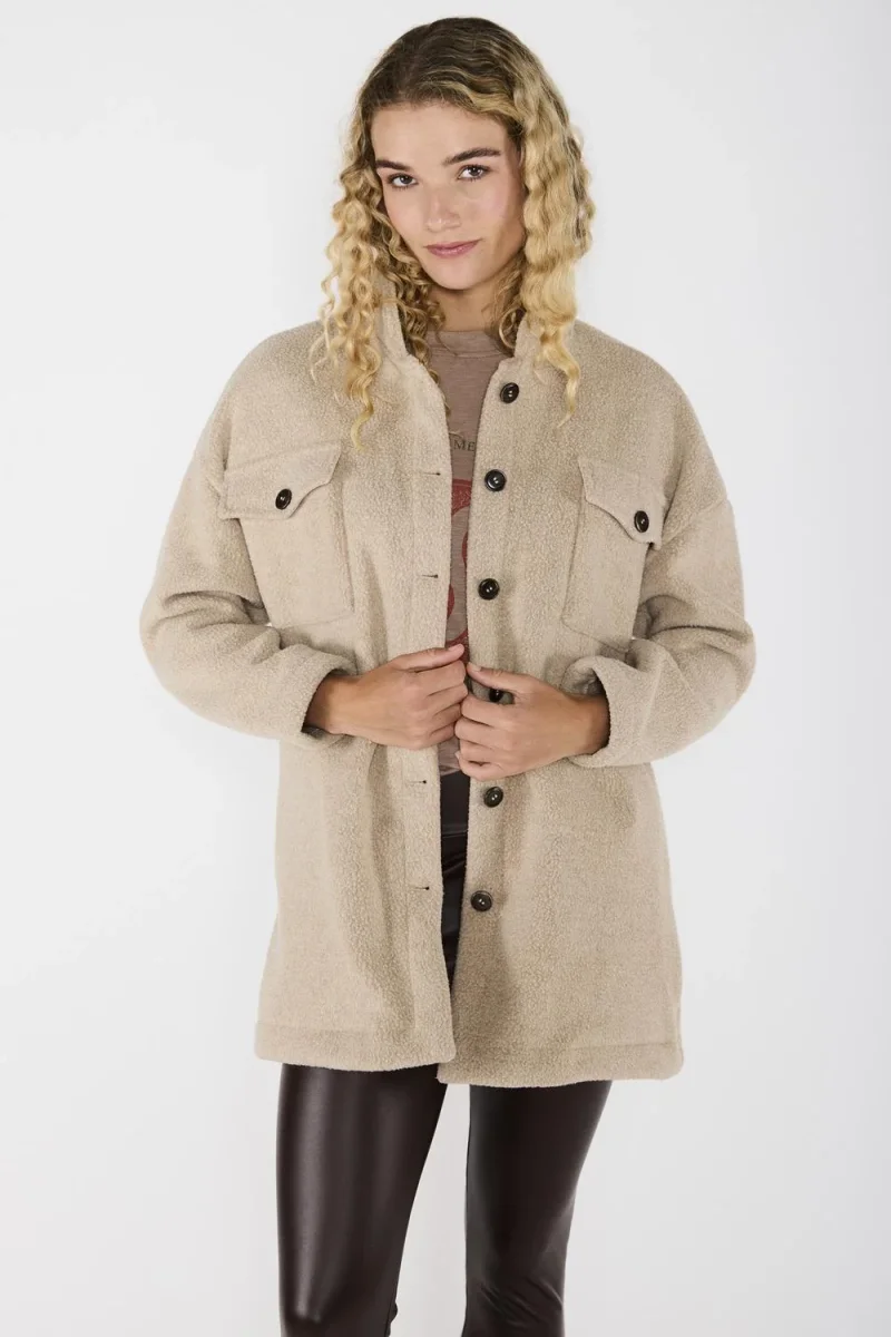 Chaquetón Camila Crudo - Imagen 2
