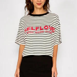 Polera Rayas Martina Negro