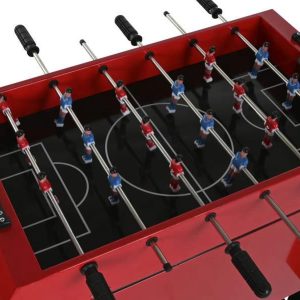 Nevera Eléctrica Metal Roja con Futbolín Integrado