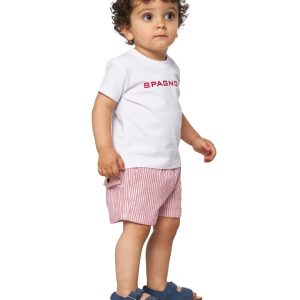 Conjunto de Niño Spagnolo – Camiseta y Bermuda Rayada