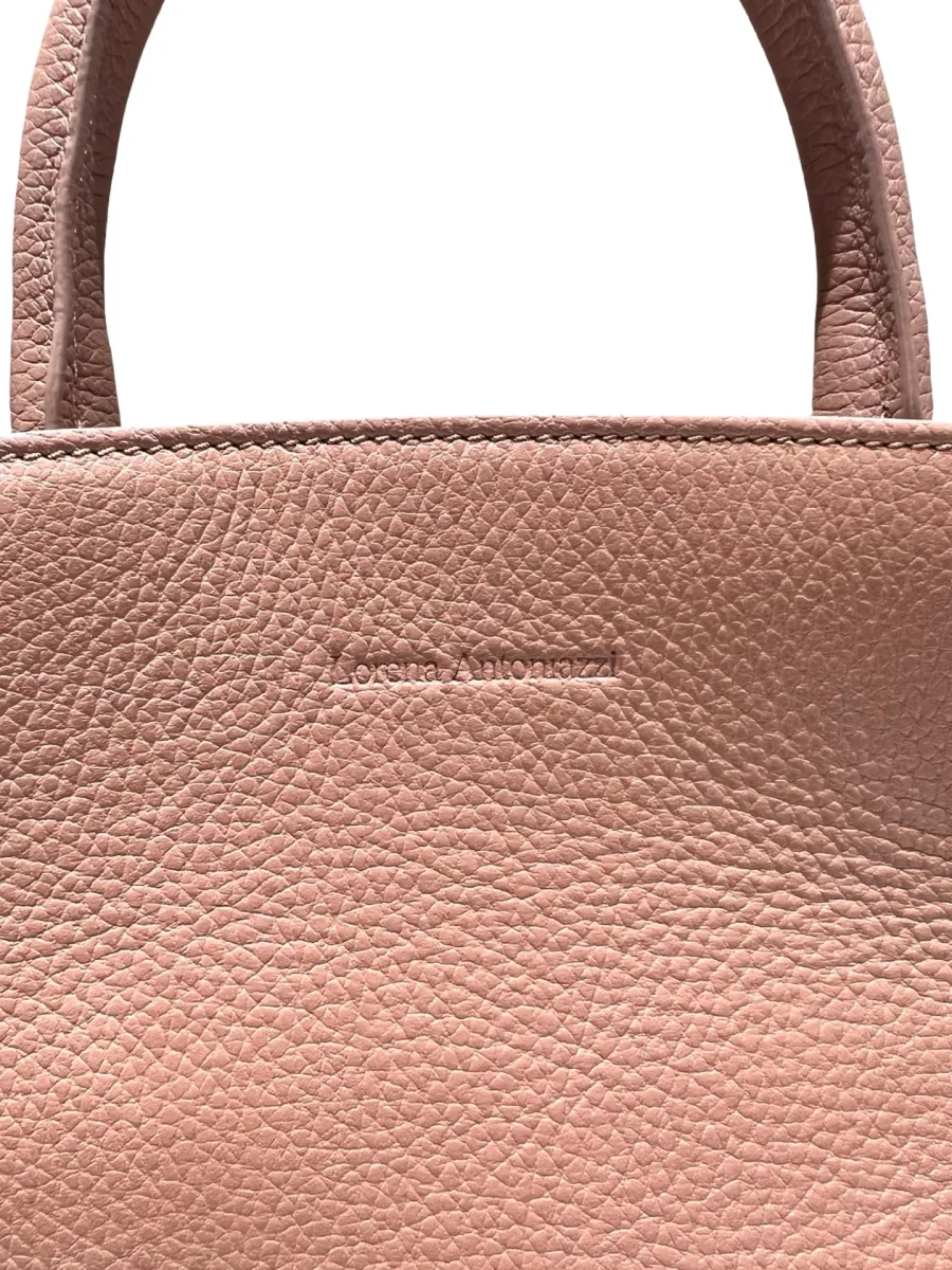 Bolso Lorena Antoniazzi Capazo Piel Camel - Imagen 6