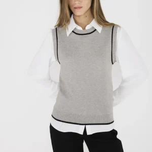 Sweater Vest Victoria Gris