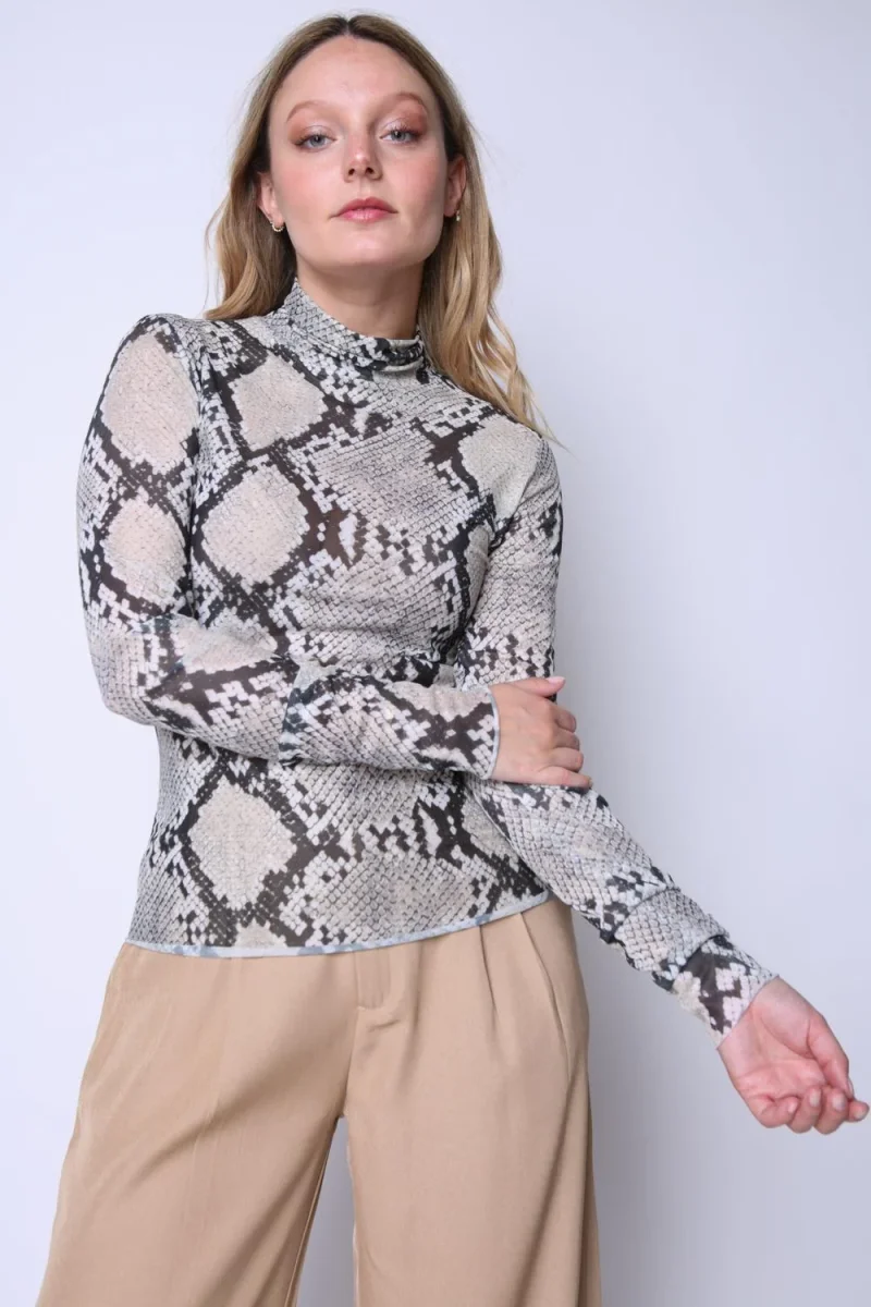Polera Vicky Gris Eclipse - Imagen 3