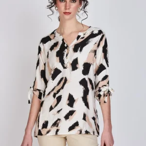 Camisa Manga Roll Up Marta Blanco Woman by Eclipse
