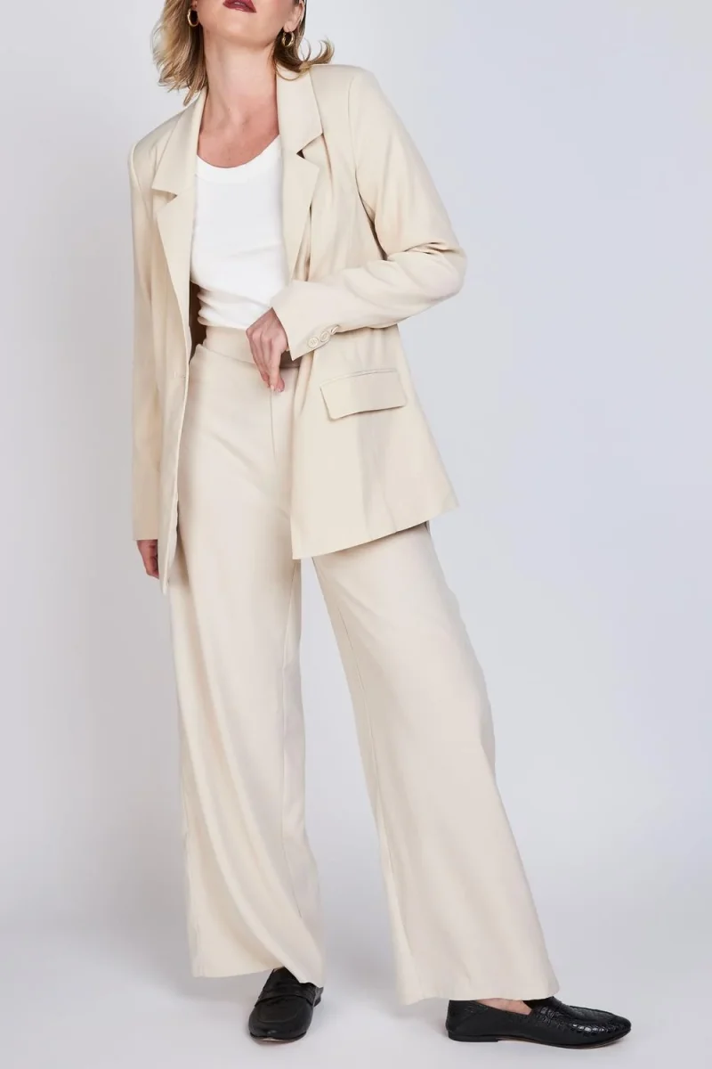 Blazer Entallado Emily Beige Eclipse - Imagen 5