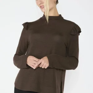 Polera Marcela Chocolate