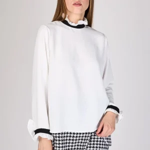 Blusa Elegante Sofía Crudo Eclipse