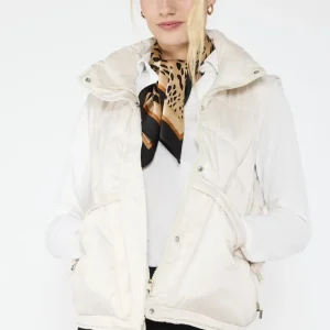 Parka Sin Mangas Josefa Crudo