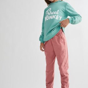 Pantalón jogger niña Street Monkey afelpado Ref. 96057B
