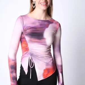 Polera Asimétrica Pascal Rosa ATR by Eclipse