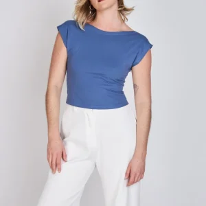 Polera Sin Espalda Anto Azul ATR by Eclipse