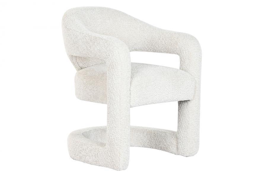 Sillón Bouclé Crudo Diseño Orgánico y Envolvente - Imagen 2