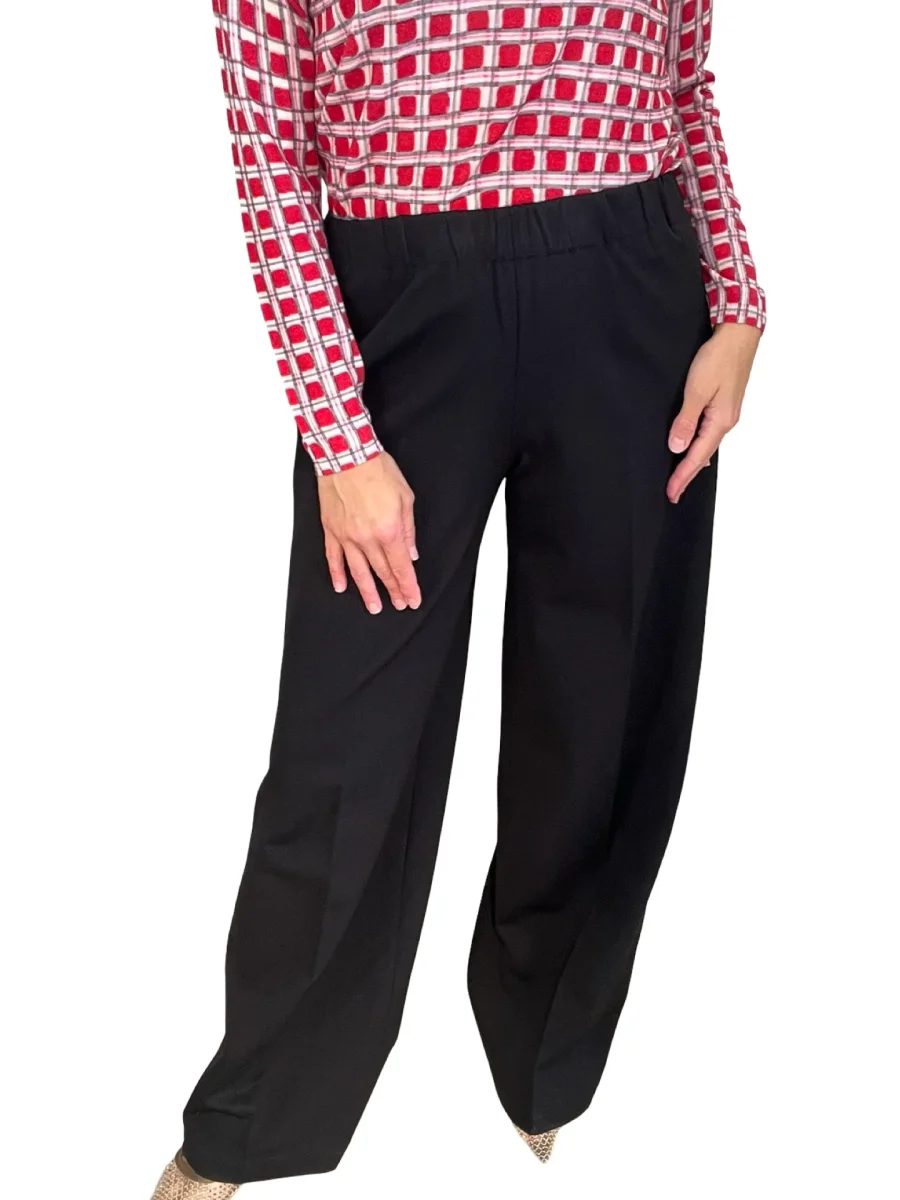 Pantalon Liviana Conti Ancho Bolsillos Detras - Imagen 5