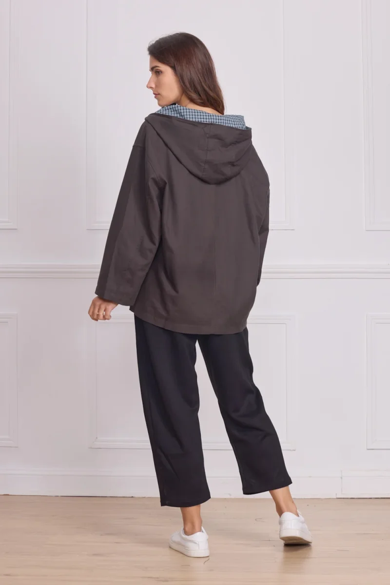 Veste femme courte légère unie – 100% coton enduit - Imagen 8