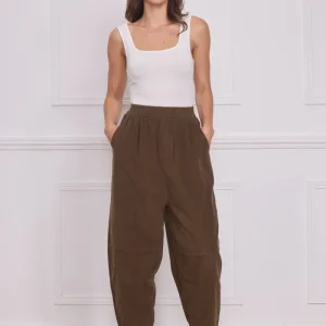 Pantalon femme décontracté – 100% coton