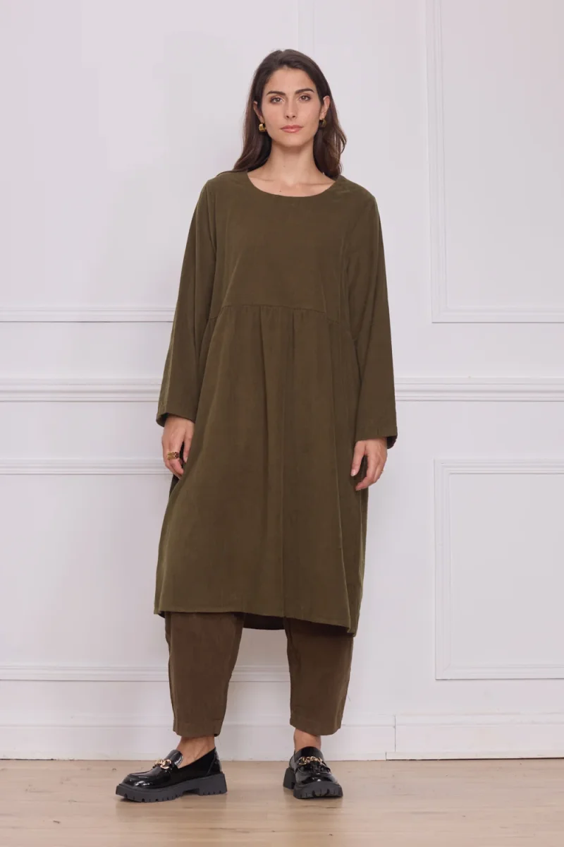 Robe longue femme – 100% coton - Imagen 5