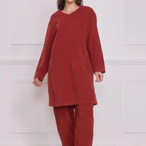 Robe mi-longue femme – 100% coton