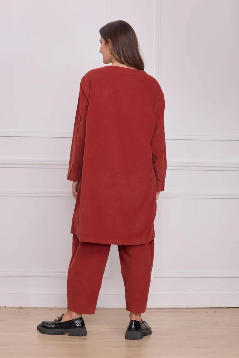 Robe mi-longue femme – 100% coton - Imagen 4