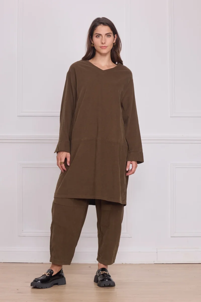 Robe mi-longue femme – 100% coton - Imagen 5