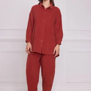 Veste courte unie femme – 100% coton