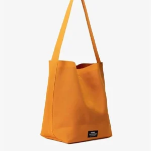 Bolso Ecoalf Marta Tika Plain Bucket Mandarina