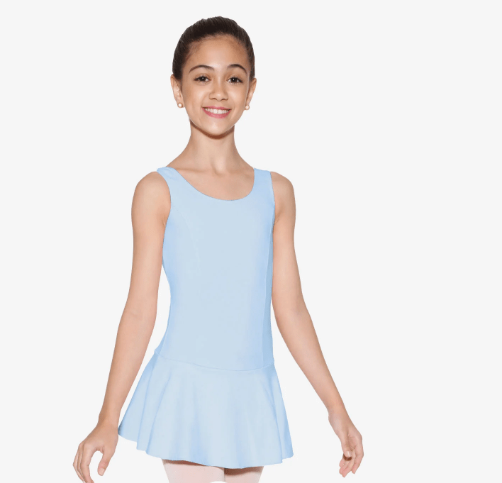 Maillot azul niña