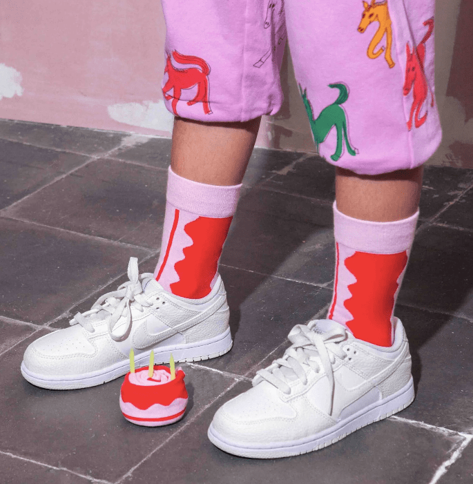 Calcetines happy birthday kids - Imagen 4